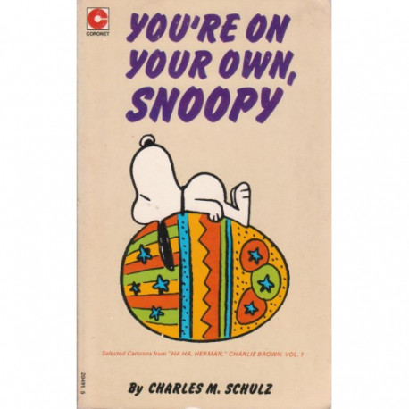 You're on your own, Snoopy
